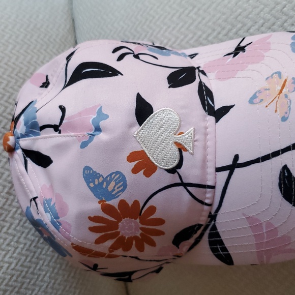 kate spade Accessories - Kate Spade New York Logo Cap/Floral Pearl Blush